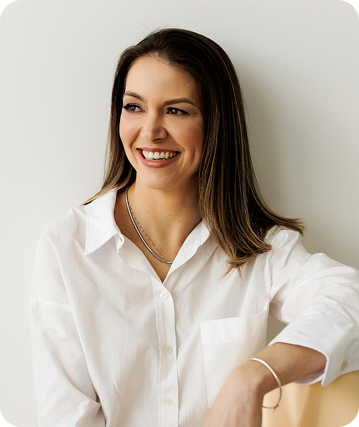 Foto da doutora Fran sorrindo